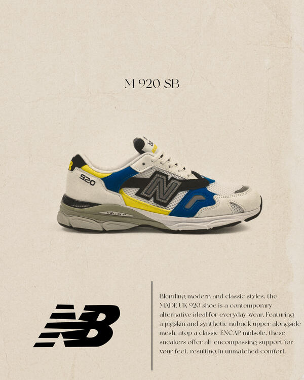 ニューバランス M920SB WHITE/BLUE サイズ11 new-balance-m-920-sb-white-